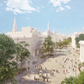 College Green civic plaza design revealed eight years on from last plans 