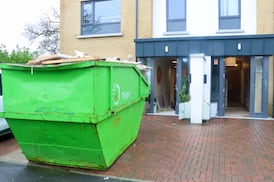 Two weeks after the floods, a Dublin housing estate lies abandoned
