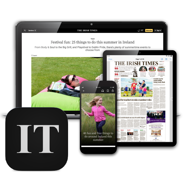 Unlimited access to IrishTimes.com  + iOS & Android news apps